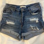 KanCan USA Ripped Denim Shorts Photo 2