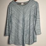 Van Heusen  Crew neck Green Striped Women’s Top Size Large Photo 0