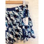 Lovers + Friends NWT New Tie Dye Shorts Blue White Flowy Short Small Photo 2