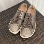 Birkenstock Arren metallic silver women’s sneakers, size 36 Photo 5