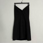 NBD NWT  Revolve Catiegh Mini Dress Button Front Strapless Mini Dress Size Small Photo 2
