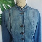 Jeanstar Military Style Denim Jean Jacket Photo 2