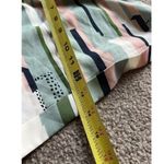 Womens Pastel Pink Green High Rise Shorts Size M Missing Belt Tie Size M Photo 6