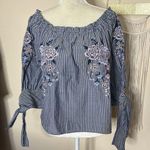 American Eagle  outfitters • floral embroidered top Photo 5