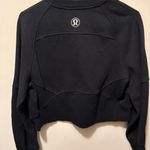 Lululemon Scuba Oversized Scuba pullover Wordmark black white size XS/S Photo 7