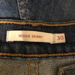 Levi's Levi’s Wedgie Skinny Raw Hem Crop Sz 30 Photo 3