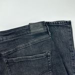 American Eagle  Black High Waisted Strigid Mom Jeans 12 Long Photo 3