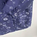 Talbots ‎ Floral Jacket Silk Embroidery Blue Size 12 Fairy Feminine Photo 4