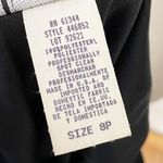 Vintage 90s Y2K Black Beaded Sleeveless Mini Cocktail Dress by S.L. Fashions Size 2 Photo 6