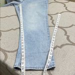 Frye  high waisted straight leg Cuffed Crop light blue Jeans (1859395),size 10 Photo 8