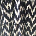 Tuckernuck Pomander Place Kenzo Dress in Navy Blue and White Ikat Size XXL Photo 6