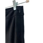 St. John  Skinny Leg Black Stretch Zip Hem Knit Pants 10 Photo 3