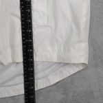 Tommy Hilfiger Windbreaker Jacket Womens Large Long White Spellout Photo 7