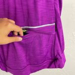 Moxie Cycling Iris Purple Layered Tank Top Small NWT Photo 2