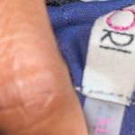 Tessori Josephina Navy Blue Pleated High Waist A Photo 7