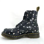 Dr. Martens Pascal Wild Hearts Printed Black Valentine Lover Boots 1460 Size 7 Photo 3