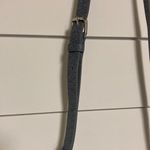 Vince Camuto Doty Quilted Leather Washed Denim Crossbody Photo 4