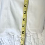 Madden NYC Ivory Faux Leather Corset Zipper Front Womens Size L Crop Top Y2K NEW Photo 7