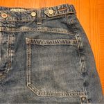 We The Free Free People  Palmer High-Rise Button Fly Slouchy Denim Shorts Size 32 Photo 8