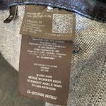G-Star  RAW Dark Denim Midge Worker High Straight Ankle Jean Sz 30 x 32 Photo 7