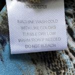 Indigo Rose Women's 2X Bold Abstract Feather Print Button Down Shirt Dress Tunic Brown Photo 8