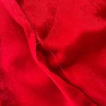 Henri Bendel Vintage Bulli e Pupe Red Velvet Midi Pencil Skirt XS Photo 9