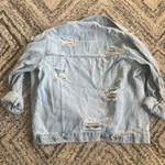 Denim Distressed Jacket Photo 2