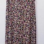 J.Jill  Women size 1X Ditsy Floral Print Maxi Dress Multicolored Photo 0