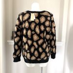 Michael Kors  Crewneck Soft Dark Camel Sweater Fur Velour-Blend Size XXL NWT $155 Photo 3