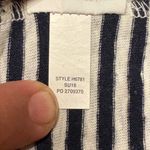 J.Crew  Navy and White Striped pocket Short Sleeve bodysuit,size S Photo 7