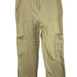 Utility Cargo Pants, Khaki, 100% Cotton, Workwear Minimalist Tan Size L Photo 0