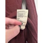 Anthropologie Maeve by  Sweater Women's Size‎ Small Cowl Neck Pullover Maroon Photo 5