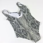 true colours by la moda snake print swimsuit one piece size medium NWOT Gray Photo 7