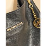 Michael Kors  Classic Black  Slouchy Leather Shoulder Bag Photo 2