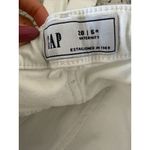 Gap  Maternity White Denim Pregnancy Stretch Panel Skinny Jeans Size 28 / US 6 Photo 1