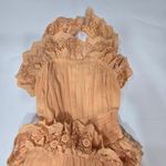 Tularosa  Julian Dress in Cantaloupe Orange XS Photo 4