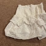 Storia  small white ruffle mini skirt Photo 2