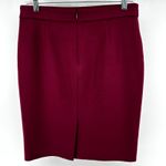 J.Crew 365 No. 2 Pencil Skirt High Waisted Knee Length Back Slit Magenta Pink 4P Photo 5