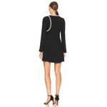 Jonathan Simkhai Katherine Diamante Cutout Mini Dress Black Womens Size 2 Photo 3