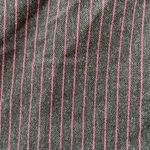 NWT! Just West Art Finish Dark Gray Pink Pinstripe Crop Pants Italian 44 / US 8 Photo 8