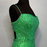 Glamorous Green Sequin Dress Size Large Photo 6