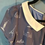 Sugarhill Boutique World Dress Blue/White, Size 8 Blue Photo 1