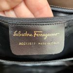 Salvatore Ferragamo Vintage Brown Leather Chain Bag Photo 13
