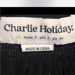 Anthropologie Charlie Holiday Dress Womens Tiered Priscilla Maxi Black Boho Photo 7