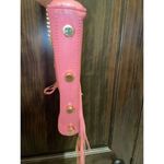 Rebecca Minkoff Moto Mini 3 Zippers Crossbody Bag Coral Pink Photo 5