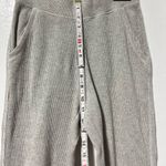 Pact Organic Cotton gray waffle knit joggers with pockets size XS Photo 7