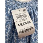 Charter Club Brand New  Women's Size M Blue Scroll Delft Sleep Dress Sleepwear Photo 7