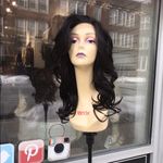 Brown Highlights FreePart Swisslace Lacefront wig Photo 6