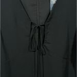 Abercrombie & Fitch NWT Long Sleeve Peasant Dress Black Size Large Tall Romantic Photo 5