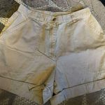 Woolrich Women’s Vintage High Rise  Khaki Shorts Size 12 Photo 0